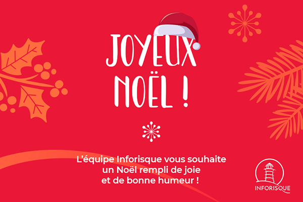 Inforisque vous souhaite un joyeux Noël