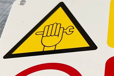 panneau signalétique