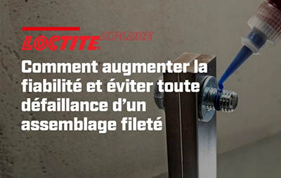 assemblage sécurisé par du freinfilet avec texte en surimpression