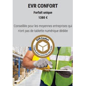 Application EVR CONFORT avec étiquettes géolocalisables PACK EVR CONFORT EASYVERIFRACK