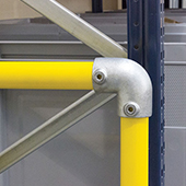 Arceau de protection d'angle haute visibilité - 0.5m