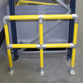 PROTECTION DIRECTE _ Barrière de protection pour rack - 0.75m x 0.75m Kwik Kit