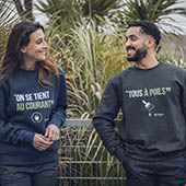 Sweat de travail recyclé