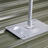 KEE SAFETY _ Garde-corps pour toiture bac acier KeeGuard® Topshield