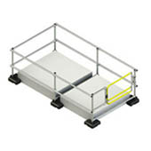 KEE SAFETY _ Protection pour lanterneau d'accès long Kee Dome®