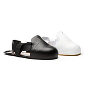 Sur-chaussures VISIT BLANC / NOIR