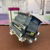 Elévateur de mise à hauteur ergonomique - Bacs, palettes, caisses palettes