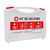 Medisafe _ Kit de secours Medisafe Valise de secours 4 personnes