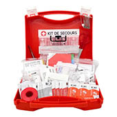 Medisafe _ Kit de secours Medisafe Valise de secours Cuisine 6 personnes