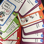 SecuQuizz - Jeu de cartes fun de ludique Animation premiers secours en journée sécurité