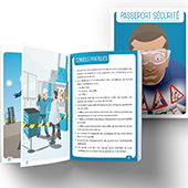 Support de communication Guides et passeports sécurité