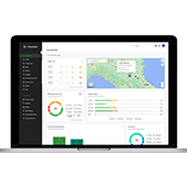 Portail web pour l'optimisation de sécurité et productivité KiwiSat