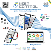 Logiciel de traçabilité pour la sureté des biens et la sécurité des personnes KEEP CONTROL
