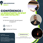 Mon Entreprise Bouge ! _ Conférence Prévention-Santé La sédentarité, ce n'est pas une fatalité !