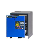 Axess Industries _ Armoires de sécurité batteries au lithium Armoire sous paillasse pour le stockage et la recharge des batteries