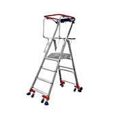 Axess Industries _ Plate-forme individuelle roulante Plate-forme mobile Wheelys 3 et 4 marches - Duarib