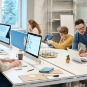 Aménagement d'espaces de travail collectifs Ergonomie en entreprise (bureau)