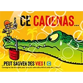 Affiche prévention sécurité consignation Affiche consignation Crocodile